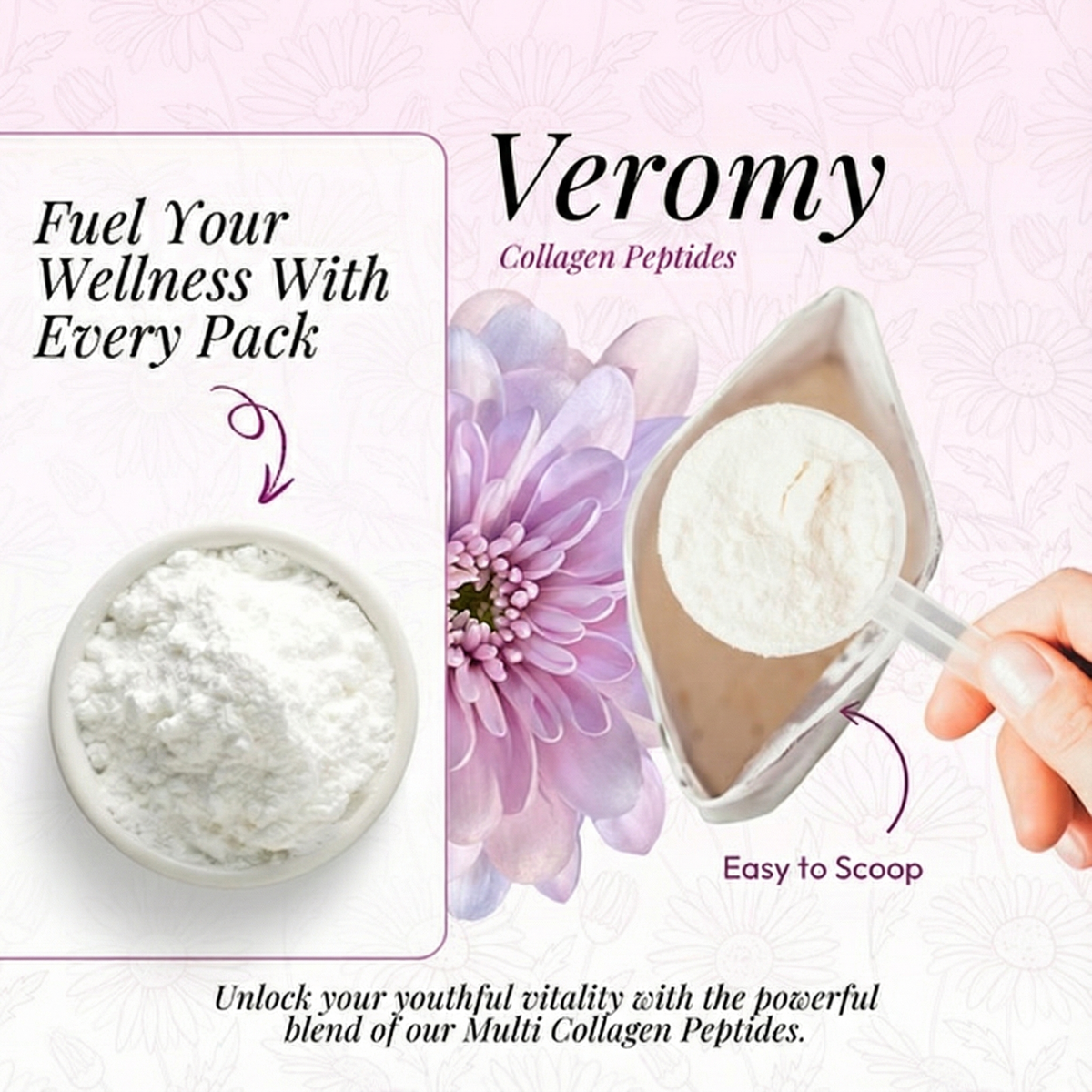 Veromy™ Multi Collagen Peptide Powder